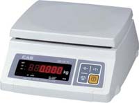 Весы CAS SW II-30 (один дисплей, LED), порционные в Мытищах