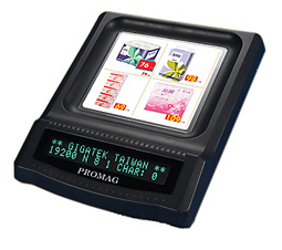 Настольный вакуум-флуоресцентный (VFD) Дисплей покупателя с монетницей DSP802U в Мытищах
